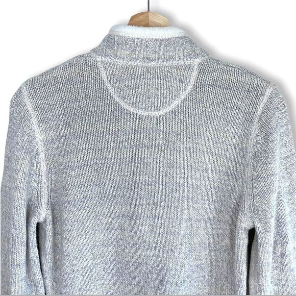 Woolrich 1/4 Zip Marled Knit Sweater - Picture 6 of 8